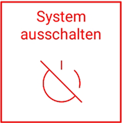 System abschalten